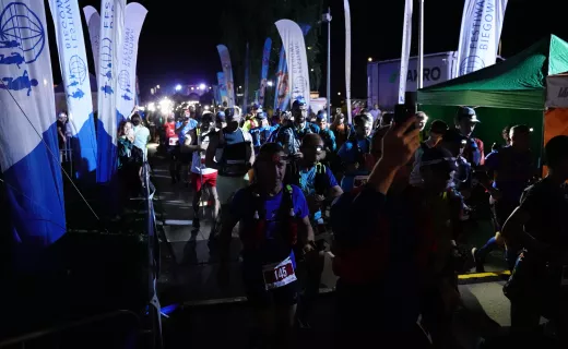 Największe wyzwanie Festiwalu Biegowego! Bieg na 100 km wystartował w środku nocy - 51